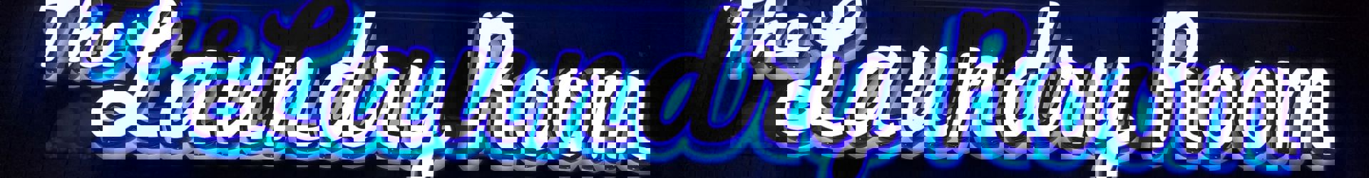 The Laundry Room Storefront Sign Min
